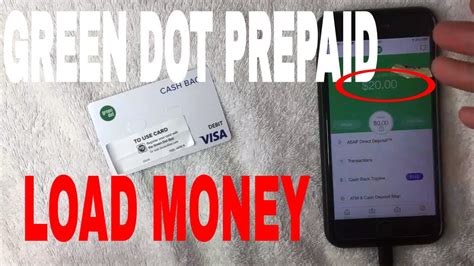 How to Reload a Green Dot Card .